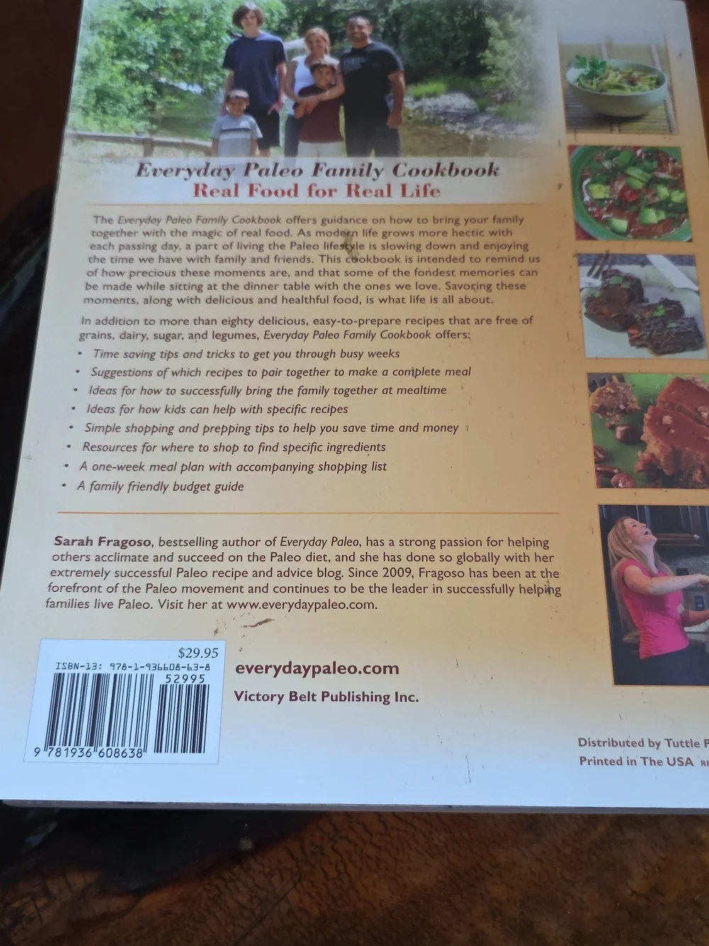 Everyday Paleo Family Cookbook by Sarah Fragoso - 2012